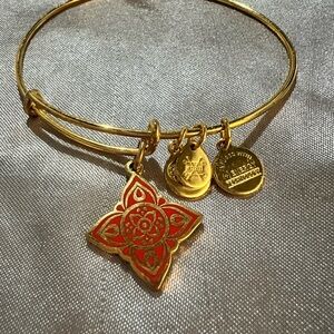 ALEX AND ANI The Root Chakra Charm Bangle